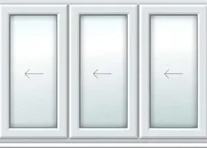 5 Pane uPVC Bifolding Door