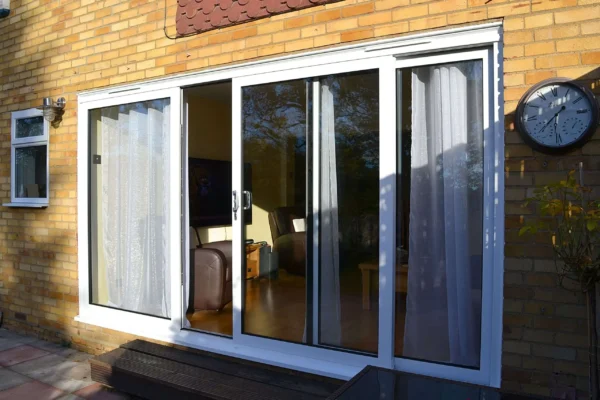 Black uPVC 3 Pane Sliding Patio Door – Made to Measure - Image 2