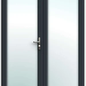 Anthracite Grey uPVC French Doors - Made to Measure