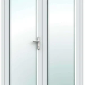 White uPVC French Doors - Made to Measure