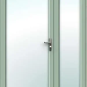 Offset Chartwell Green French Doors - Made to Measure