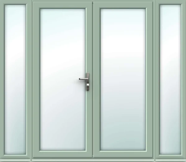 Chartwell Green French Doors with Side Panels - Build Your Own
