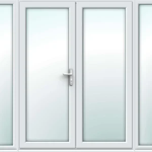 White French Doors with Side Panels - Build Your Own