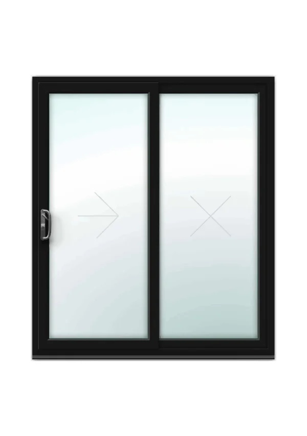 Aluminium 2 Pane Sliding Patio Door – Made to Measure